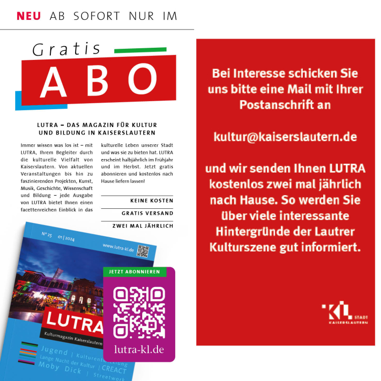 Lutra Gratis Abo © Stadt Kaiserslautern