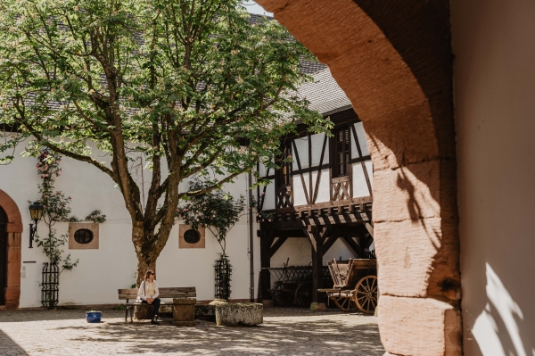 Blick in den Innenhof des Stadtmuseums