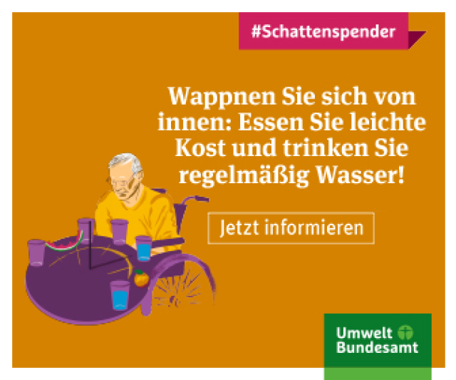 © Umwelt Bundesamt (UBA) Schattenspenderkampagene UBA © Umwelt Bundesamt (UBA)